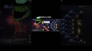 PROFILE LOOK || FREE FIRE || WHATSAPP STATUS #youtube #freefire #handcam #shorts