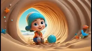 Песочные игрушки &laquo;Копай, копай, копай&raquo; | Детская песенка | Детские песни | Музыка для малышей