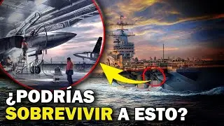 &iquest;C&oacute;mo vive la tripulaci&oacute;n en el HANGAR del portaaviones M&Aacute;S GRANDE del Mundo (Gerald Ford)?