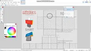 How to Make Roblox Shirt Template and Neck and Sleeves