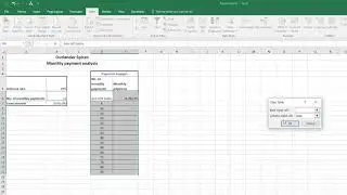 Creating variable data table