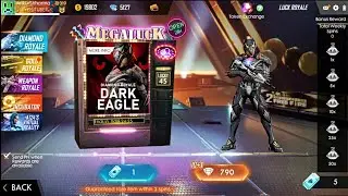 Diamond Royale Dark Eagle || New Eagle of The Dusk Bundle in Free Fire Luck Royale