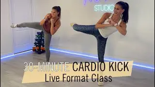 30-MINUTE CARDIO KICKBOXING / NO EQUIPMENT / LIVE FORMAT CLASS