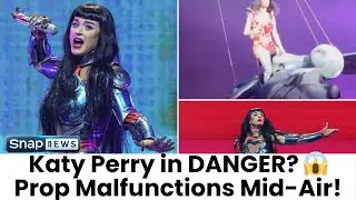 Katy Perry&rsquo;s Butterfly Prop Malfunctions Mid Air During Concert
