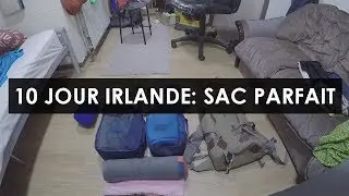 Sac de voyage PARFAIT pour 10 jour en IRLANDE