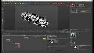 Using the C4D Material Stacking with Redshift
