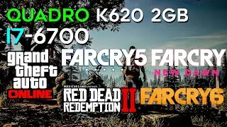 Quadro K620 2GB | i7-6700 | 16Gb Ram in 2023 | 6 Games Tested!