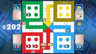 Offline Ludo King Match | Pro Gamer Strategy #202 #GamingCommunity #TabletopFun #SkillPlay