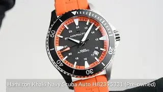 Hamilton Khaki Navy Scuba Auto H82395331 (Pre-owned)
