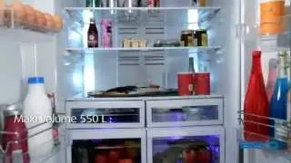R&eacute;frig&eacute;rateur 4 portes Beko