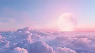 Pastel Sky &ndash; Floating Moon &ndash; Relaxation &ndash; 3 Hours