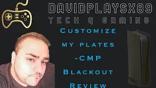 PlayStation 5 - Customize My Plates - CMP Blackout Review