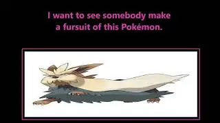 I Want To See Somebody Make A Fursuit Of This Pokemon Stoutland Request