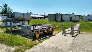 A & K 16 Lane Power Husker Husking Line