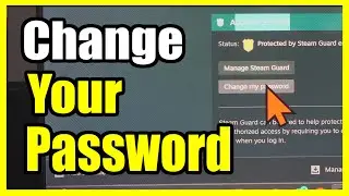 How to Change Password on your STEAM Account (Settings Tutorial)