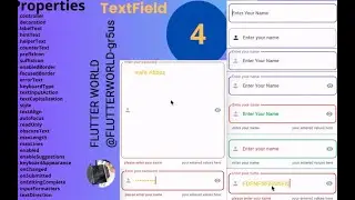4.Flutter basic widgets course TextFiled Widget