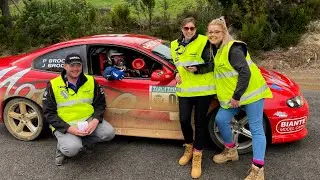 Shane Jacobson at Targa Tasmania