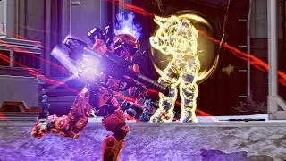 Halo 4 MCC - Big Team Heavies on Longbow vs Group