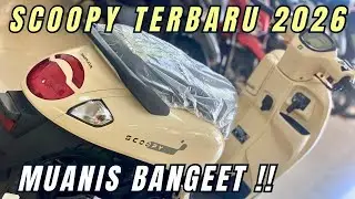SCOOPY TERBARU 2026 FASHION CREAM WARNANYA MANIS BANGET ‼️