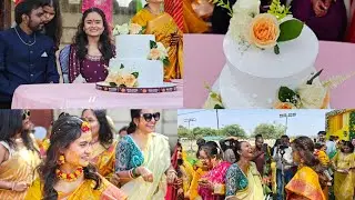 Ring Ceremony💍|| Haldi😍 #vlog #wedding #india #viralvideo #shadi #youtube