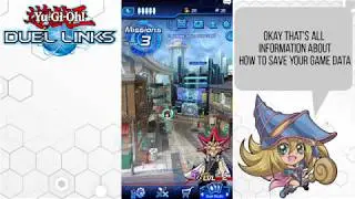 Yu-Gi-Oh! Duel Links: HOW TO SAVE YOUR GAME DATA CORRECTLY (VERY IMPORTANT)