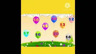 numbers from 1 to 20 #shortsfeed #youtubeshorts #viraltapeballoon#trending
