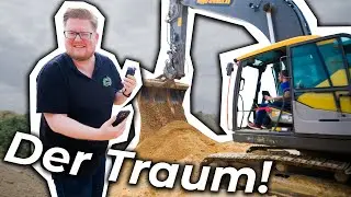BAGGER FAHREN! - Ein Kindheitstraum wird wahr!