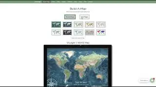 Custom Map Design Application - Design your Map with Build-A-Map by GeoJango