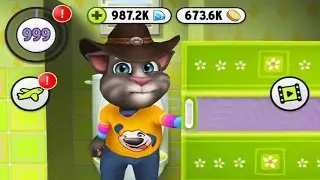 My Talking Tom Level 999 Max Level in 2017  iPadGameplay make for children #128