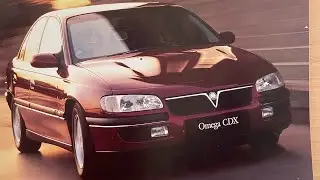 Обзор брошюры Vauxhall Omega 1996 года