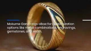 Custom Mokume Gane Wedding Band Design Inspiration: Ethical Jewelry Made of Recycled Materials