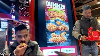 KFC me khaya paheli baar murga 🐔 😋😃😜