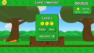 Super Bunny Man (Co-op) - Level 1 Speedrun in 00:00:01,31