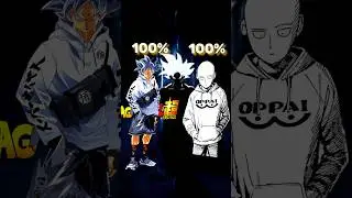 Drip Goku vs Drip Saitama 🥵 #saitama #dripgoku #goku #whoisstrongest #shorts