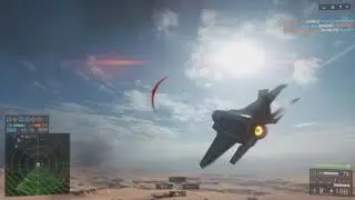 Flawless Stealth Jet gameplay on Silk Road - Battlefield 4