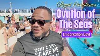 Royal Caribbeans Ovation Of The Seas Embarkation