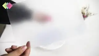 Frosted acrylic sheet