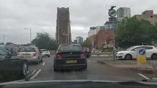 driving Ipswich Suffolk UK 4k