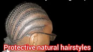 How to : Medium cornrow braids (step by step)