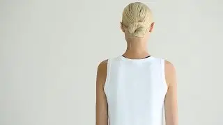 Post-Gym Hair: The Simple Low Chignon