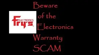 BEWARE of the Fry's Electronics Warranty SCAM and Lenovo Computers
