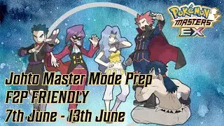 JOHTO MASTER MODE PREP WEEK 2 | POKEMON MASTERS EX