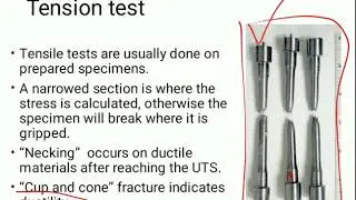 Basics of Material Testing, Tensile testing.