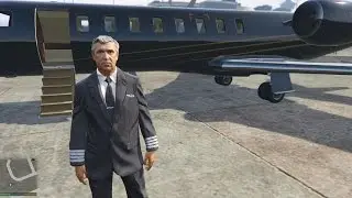 GTA 5 PILOT MOD-DAY 1 AT WORK#1 (GTA 5 Mods Funny Moments)