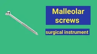 Malleolar Screw/surgical instrument #@AnitaSharmaGyan #nursingnotes