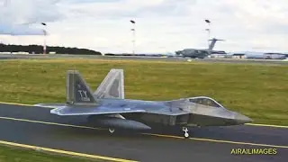 First F-22 European Training Deployment
