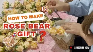 How to Make, Pack & Ship a rose bear gift | Behind the Scenes at Our Factory