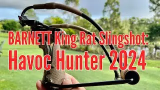 BARNETT King Rat Slingshot: Havoc Hunter 2024 by @barnettcrossbows !