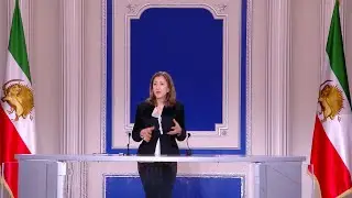 Former Colombian Senator Ingrid Betancourt speaks at NCRI conference- International Women&rsquo;s Day 2025