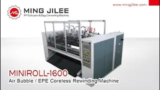 Air Bubble Rewinding Machine, MINIROLL-1600